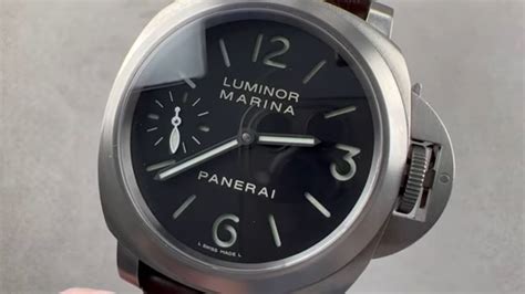 panerai pam177 review|Panerai luminor titanio.